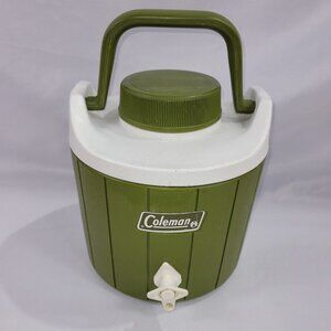 Coleman Water Jug Cooler 1 Gallon Vintage Camping Drink Thermos